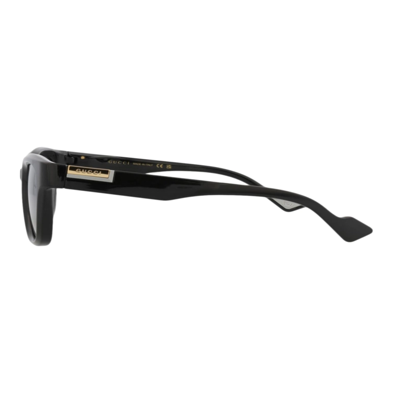 GAFAS DE SOL GUCCI DE INYECCION CON MONTURA CUADRADA PARA HOMBRE EN NEGRO NEGRO Y GRIS - 3