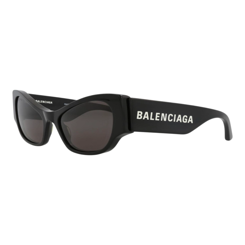 GAFAS DE SOL BALENCIAGA DE ACETATO RECICLADO CON MONTURA DE OJO DE GATO PARA MUJER EN NEGRO NEGRO - 2