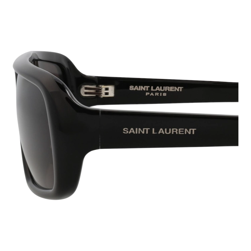 GAFAS DE SOL SAINT LAURENT DE ACETATO CON MONTURA DE AVIADOR PARA MUJER EN NEGRO NEGRO Y NEGRO - 4