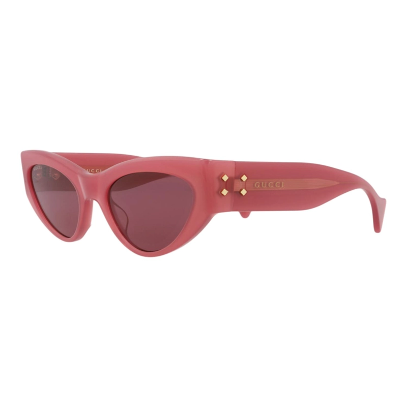GAFAS DE SOL GUCCI DE ACETATO RECICLADO CON MONTURA DE OJO DE GATO PARA MUJER EN ROSA ROSA Y VIOLETA - 2