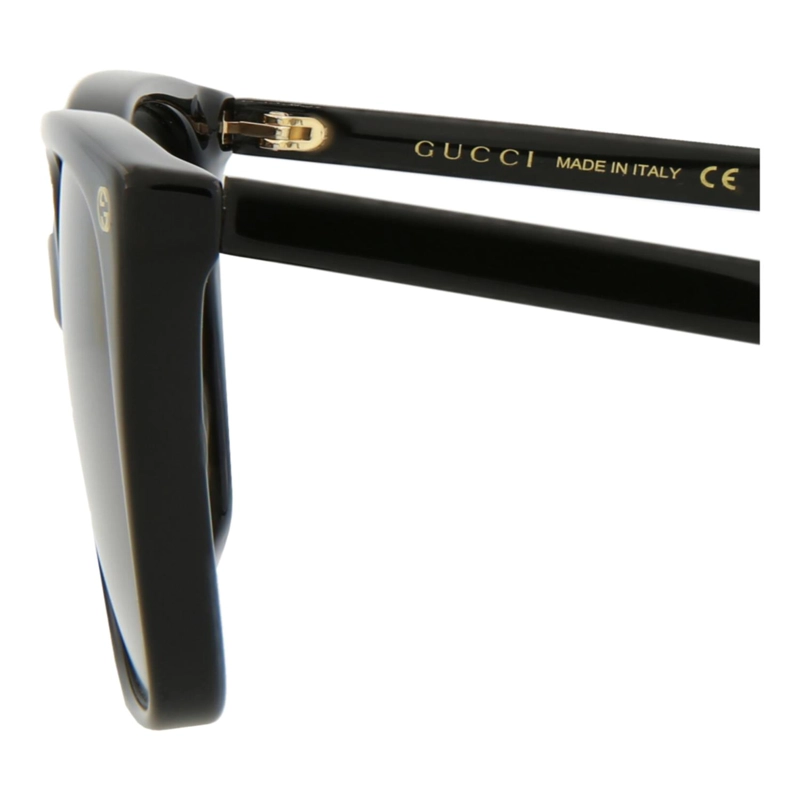 GAFAS DE SOL DE ACETATO CON MONTURA CUADRADA GUCCI PARA MUJER EN NEGRO NEGRO GRIS - 6