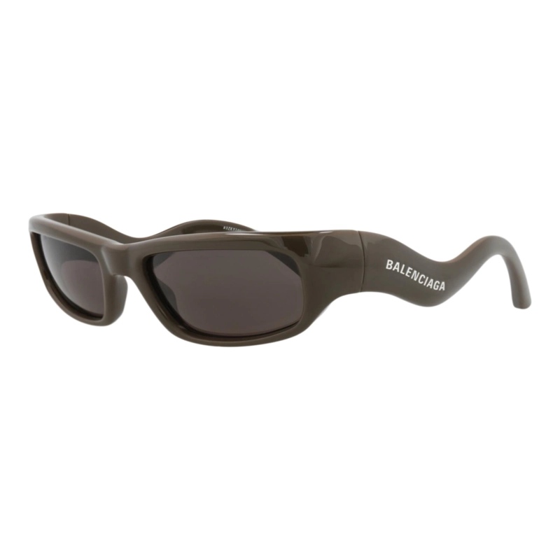 GAFAS DE SOL BALENCIAGA DE BIOINYECCION CON MONTURA CUADRADA PARA HOMBRE Y MUJER EN MARRON MARRON - 2