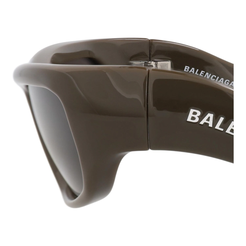 GAFAS DE SOL BALENCIAGA DE BIOINYECCION CON MONTURA CUADRADA PARA HOMBRE Y MUJER EN MARRON MARRON - 6