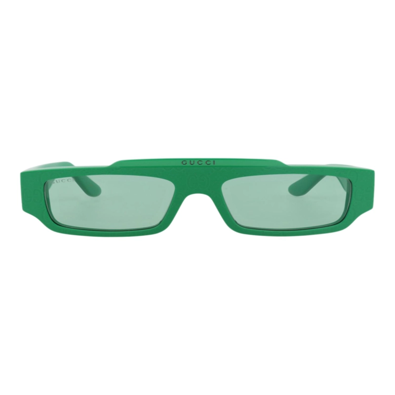 GAFAS DE SOL GUCCI DE ACETATO RECICLADO CON MONTURA CUADRADA PARA HOMBRE EN VERDE VERDE Y VERDE - 1