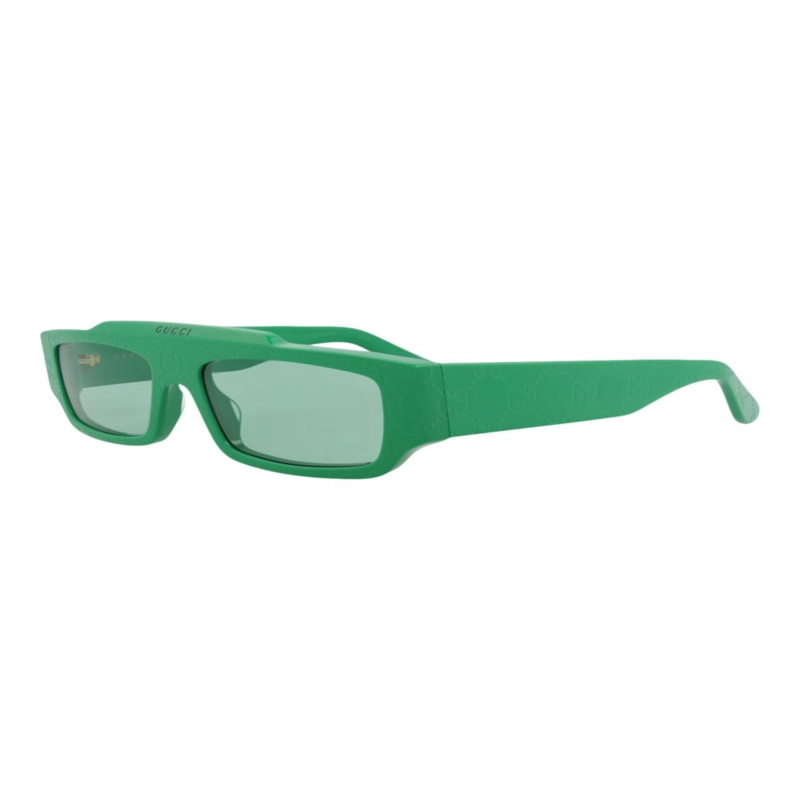 GAFAS DE SOL GUCCI DE ACETATO RECICLADO CON MONTURA CUADRADA PARA HOMBRE EN VERDE VERDE Y VERDE - 2