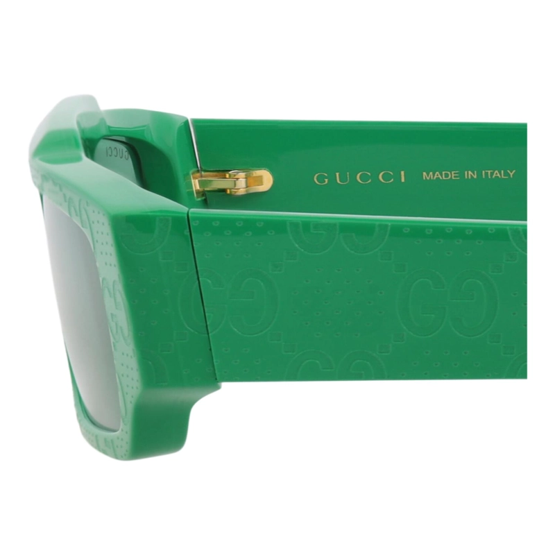 GAFAS DE SOL GUCCI DE ACETATO RECICLADO CON MONTURA CUADRADA PARA HOMBRE EN VERDE VERDE Y VERDE - 4