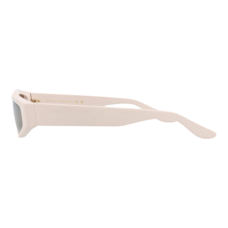GAFAS DE SOL GUCCI DE ACETATO RECICLADO CON MONTURA CUADRADA PARA HOMBRE EN COLOR GRIS MARFIL - 3