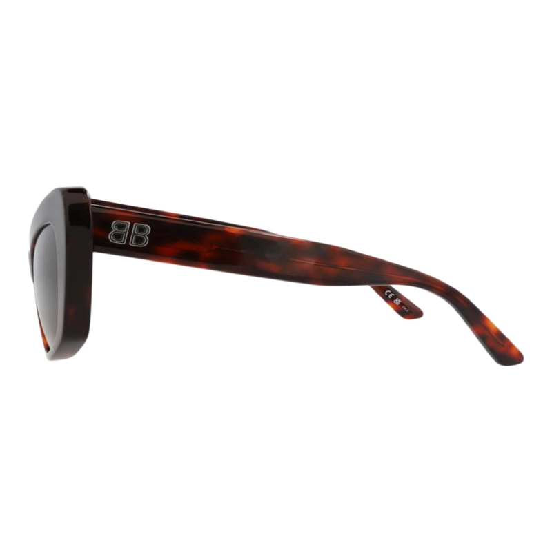 GAFAS DE SOL BALENCIAGA DE ACETATO RECICLADO CON MONTURA DE OJO DE GATO PARA MUJER EN HAVANA HAVANA - 3