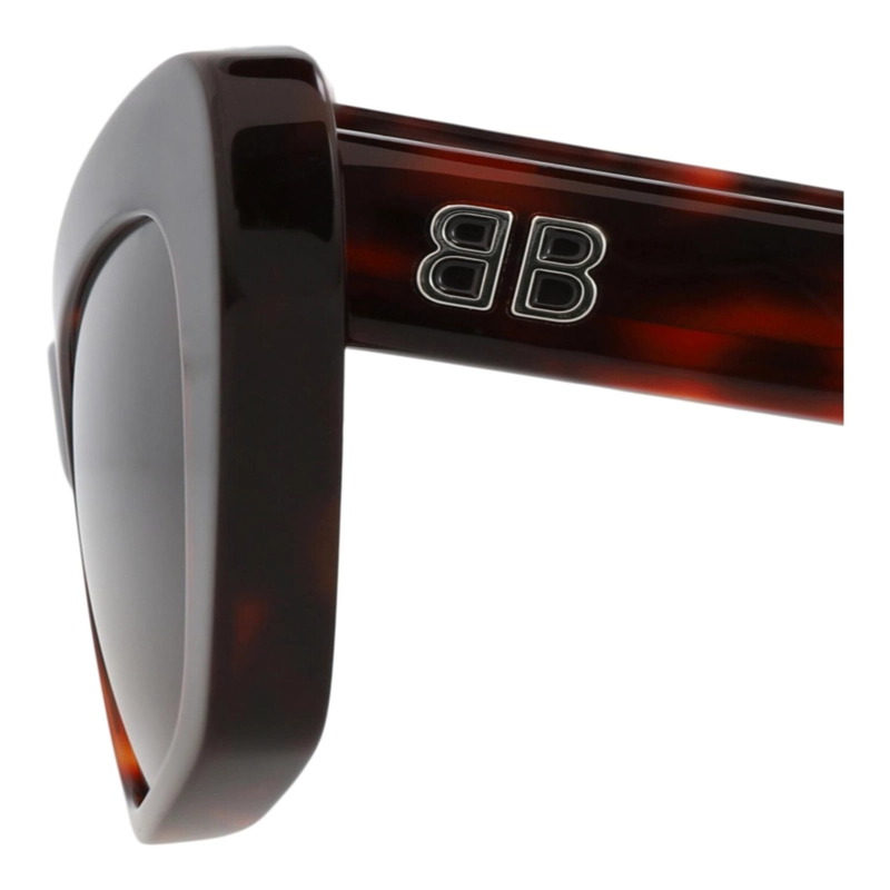 GAFAS DE SOL BALENCIAGA DE ACETATO RECICLADO CON MONTURA DE OJO DE GATO PARA MUJER EN HAVANA HAVANA - 4