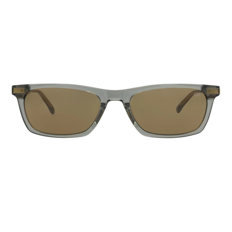 GAFAS DE SOL DUNHILL DE ACETATO RECICLADO CON MONTURA CUADRADA PARA HOMBRE EN GRIS GRIS Y MARRON - 1