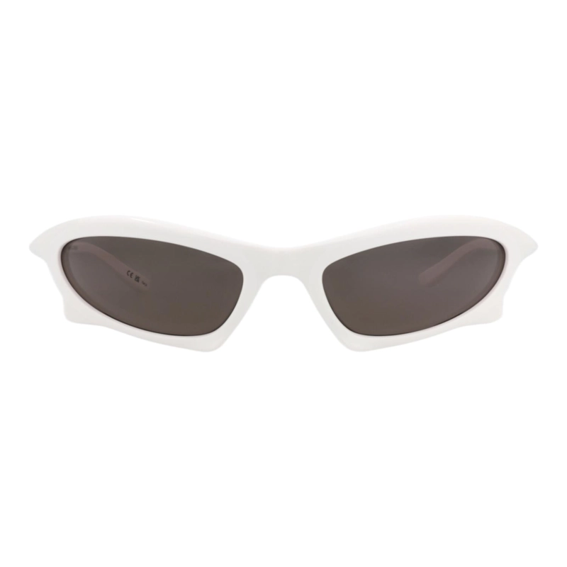 GAFAS DE SOL BALENCIAGA SHIELDFRAME BIO INJECTION PARA HOMBRE EN BLANCO BLANCO Y GRIS - 1