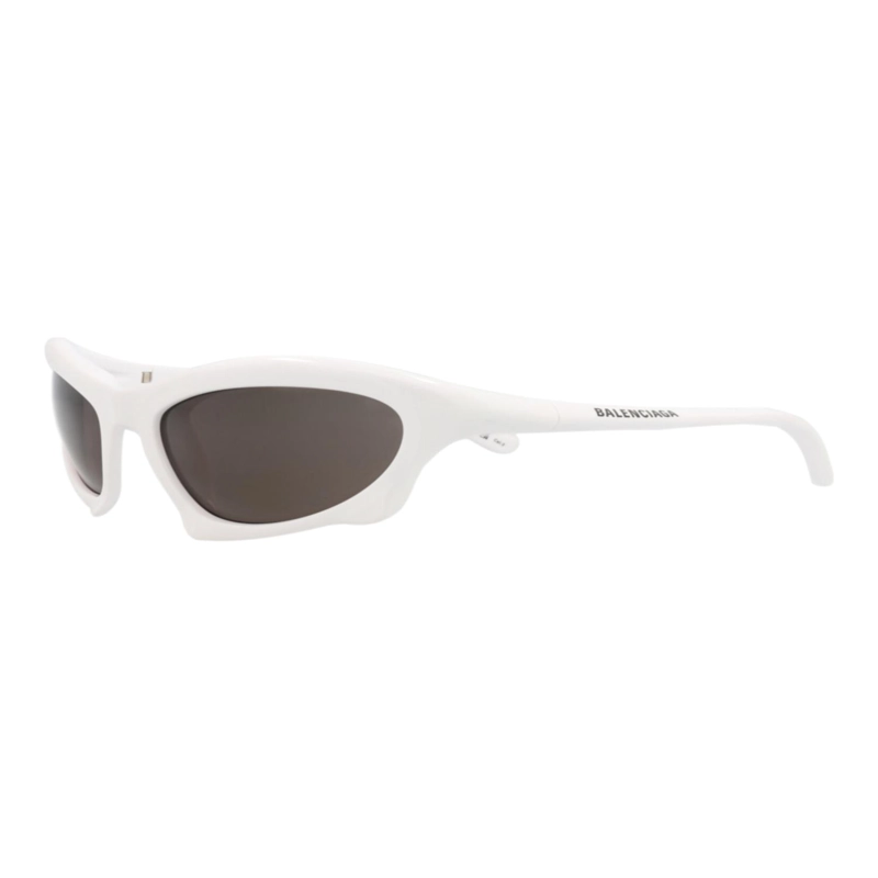 GAFAS DE SOL BALENCIAGA SHIELDFRAME BIO INJECTION PARA HOMBRE EN BLANCO BLANCO Y GRIS - 2