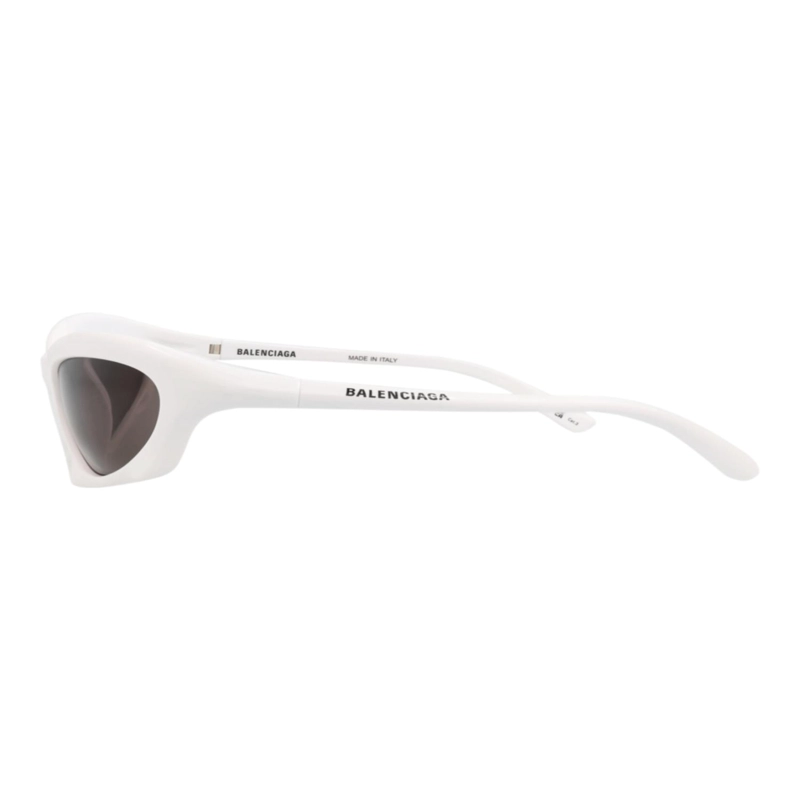 GAFAS DE SOL BALENCIAGA SHIELDFRAME BIO INJECTION PARA HOMBRE EN BLANCO BLANCO Y GRIS - 3