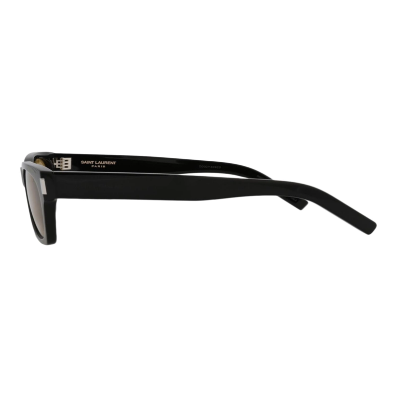 GAFAS DE SOL SAINT LAURENT DE ACETATO CON MONTURA CUADRADA PARA HOMBRE Y MUJER EN NEGRO NEGRO - 3
