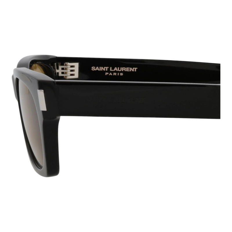 GAFAS DE SOL SAINT LAURENT DE ACETATO CON MONTURA CUADRADA PARA HOMBRE Y MUJER EN NEGRO NEGRO - 4