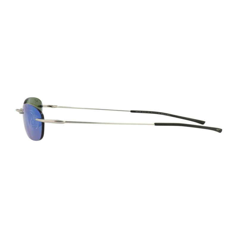 GAFAS DE SOL MAUI JIM DE METAL VISCOELASTICO CON MONTURA REDONDA PARA HOMBRE Y MUJER EN PLATA - 3