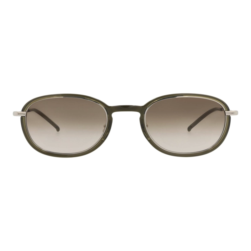 GAFAS DE SOL INYECTABLES CON MONTURA REDONDA SAINT LAURENT PARA HOMBRE Y MUJER EN COLOR VERDE - 1