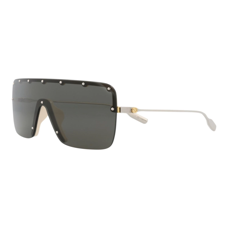GAFAS DE SOL METALICAS CON MARCO BLINDADO DE GUCCI PARA HOMBRE Y MUJER EN COLOR GRIS PLATEADO - 2