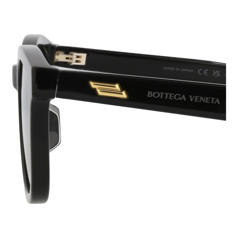GAFAS DE SOL BOTTEGA VENETA DE ACETATO CON MONTURA REDONDA PARA MUJER EN NEGRO NEGRO Y GRIS - 6