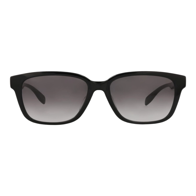 GAFAS DE SOL ALEXANDER MCQUEEN DE ACETATO CON MONTURA CUADRADA PARA MUJER EN NEGRO NEGRO Y GRIS - 1