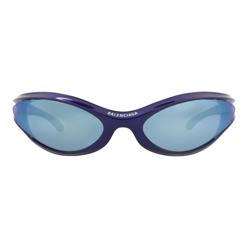 GAFAS DE SOL BALENCIAGA SHIELDFRAME BIO INJECTION PARA HOMBRE Y MUJER EN AZUL AZUL - 1