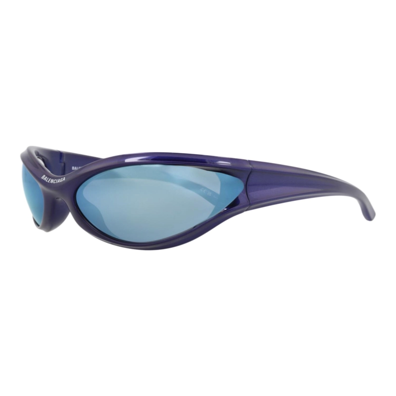 GAFAS DE SOL BALENCIAGA SHIELDFRAME BIO INJECTION PARA HOMBRE Y MUJER EN AZUL AZUL - 2