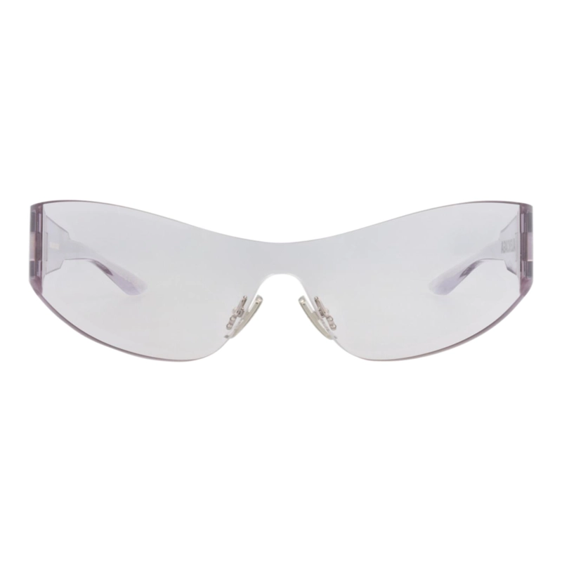 GAFAS DE SOL BALENCIAGA DE NAILON CON MARCO BLINDADO PARA MUJER EN GRIS GRIS Y GRIS - 1