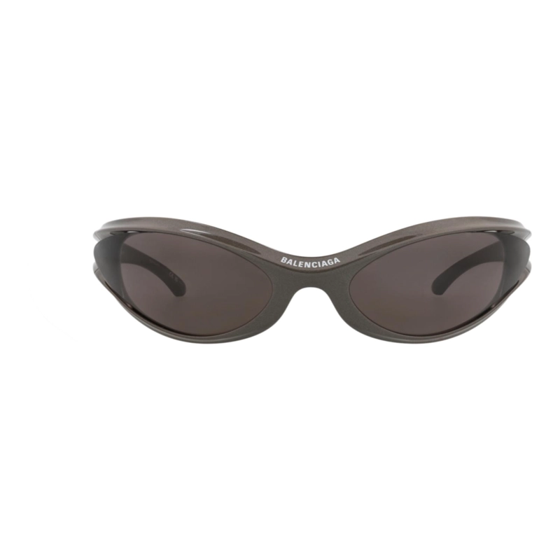 GAFAS DE SOL BALENCIAGA SHIELDFRAME BIO INJECTION PARA HOMBRE Y MUJER EN GRIS GRIS Y GRIS - 1