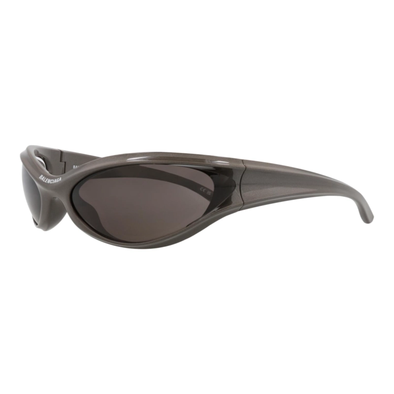GAFAS DE SOL BALENCIAGA SHIELDFRAME BIO INJECTION PARA HOMBRE Y MUJER EN GRIS GRIS Y GRIS - 2