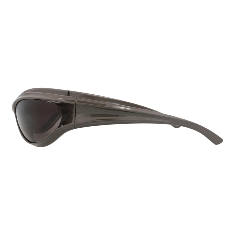 GAFAS DE SOL BALENCIAGA SHIELDFRAME BIO INJECTION PARA HOMBRE Y MUJER EN GRIS GRIS Y GRIS - 3