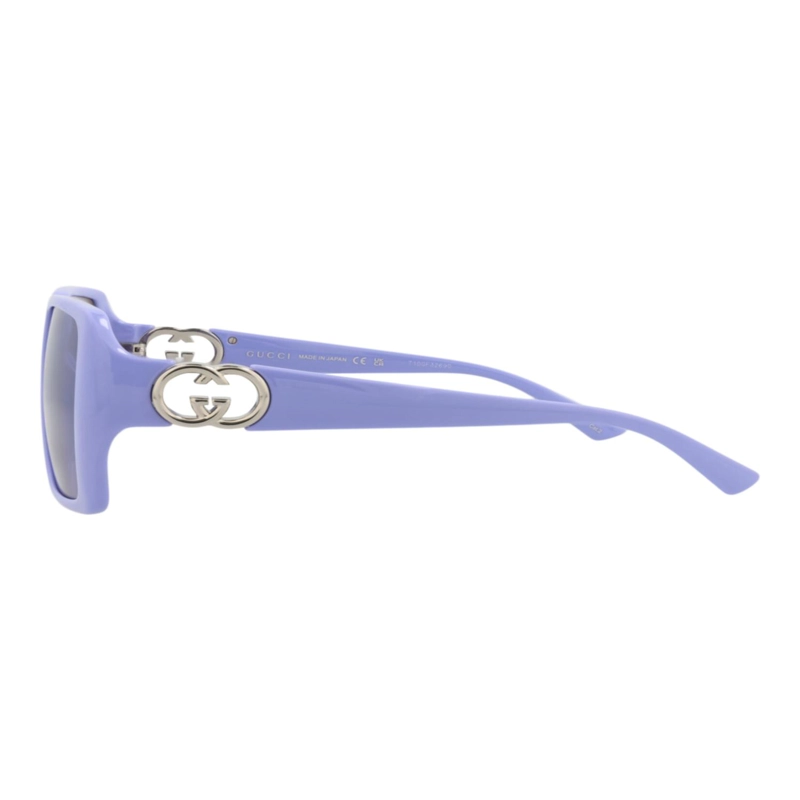 GAFAS DE SOL GUCCI DE INYECCION CON MONTURA CUADRADA PARA MUJER EN VIOLETA VIOLETA - 3