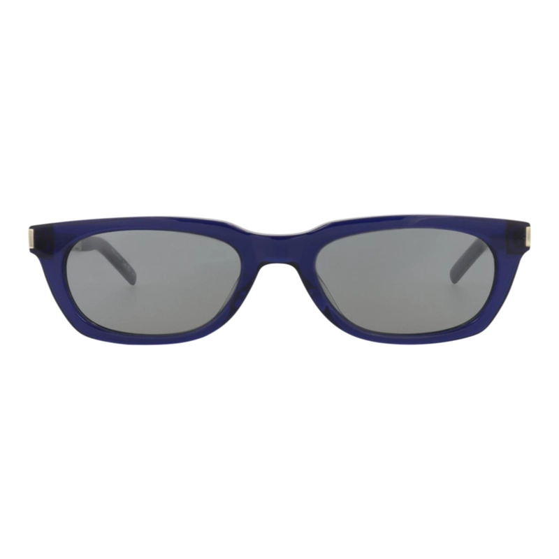 GAFAS DE SOL SAINT LAURENT DE ACETATO RECICLADO CON MONTURA CUADRADA PARA HOMBRE Y MUJER EN AZUL - 1
