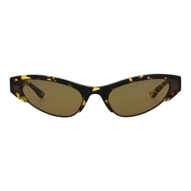 GAFAS DE SOL BOTTEGA VENETA DE ACETATO CON MONTURA DE OJO DE GATO PARA MUJER EN HAVANA HAVANA BROWN - 1