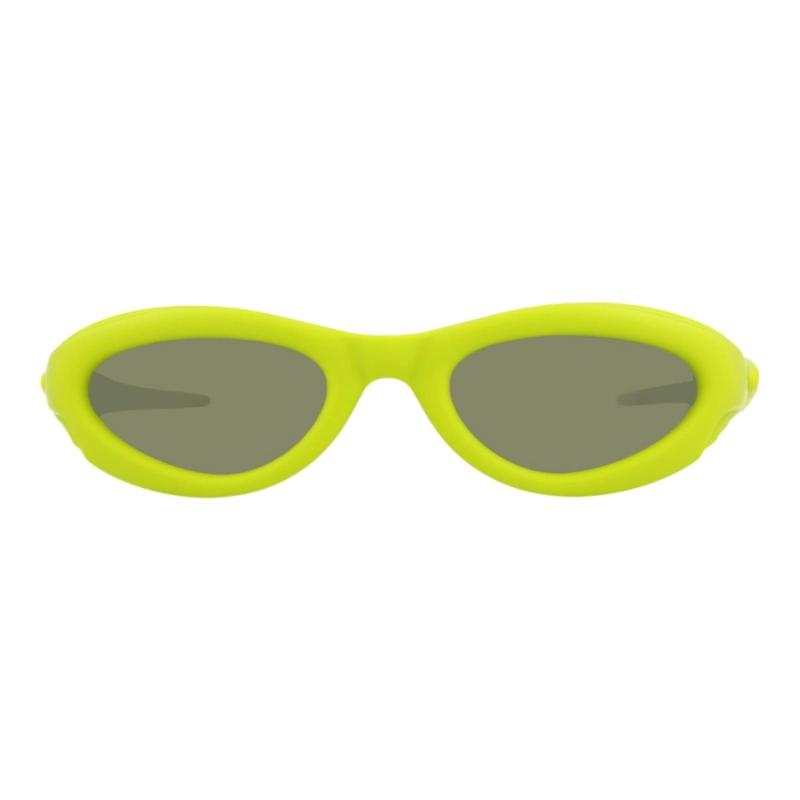 GAFAS DE SOL BOTTEGA VENETA DE INYECCION CON MONTURA OVALADA PARA HOMBRE Y MUJER EN VERDE VERDE - 1