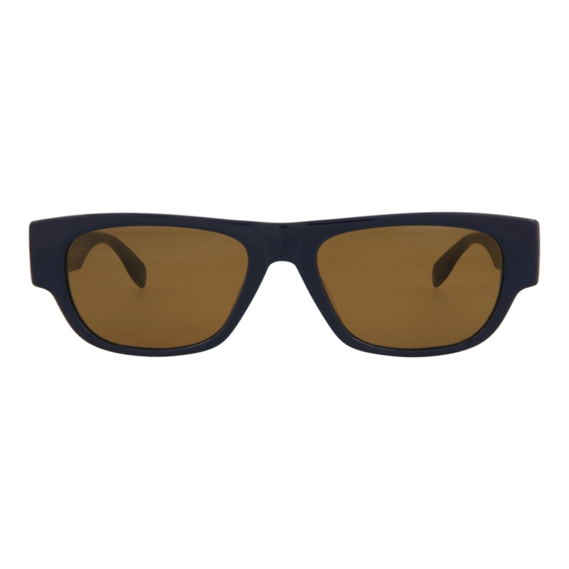 ALEXANDER MCQUEEN GAFAS DE SOL DE ACETATO CON MONTURA CUADRADA PARA HOMBRE EN AZUL AZUL MARRON - 1
