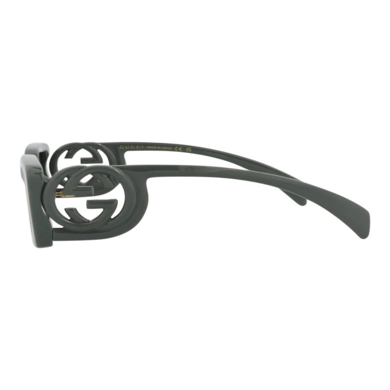 GAFAS DE SOL INYECTABLES GUCCI CON MONTURA CUADRADA PARA MUJER COLOR GRIS AHUMADO - 3