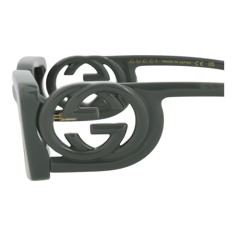 GAFAS DE SOL INYECTABLES GUCCI CON MONTURA CUADRADA PARA MUJER COLOR GRIS AHUMADO - 6