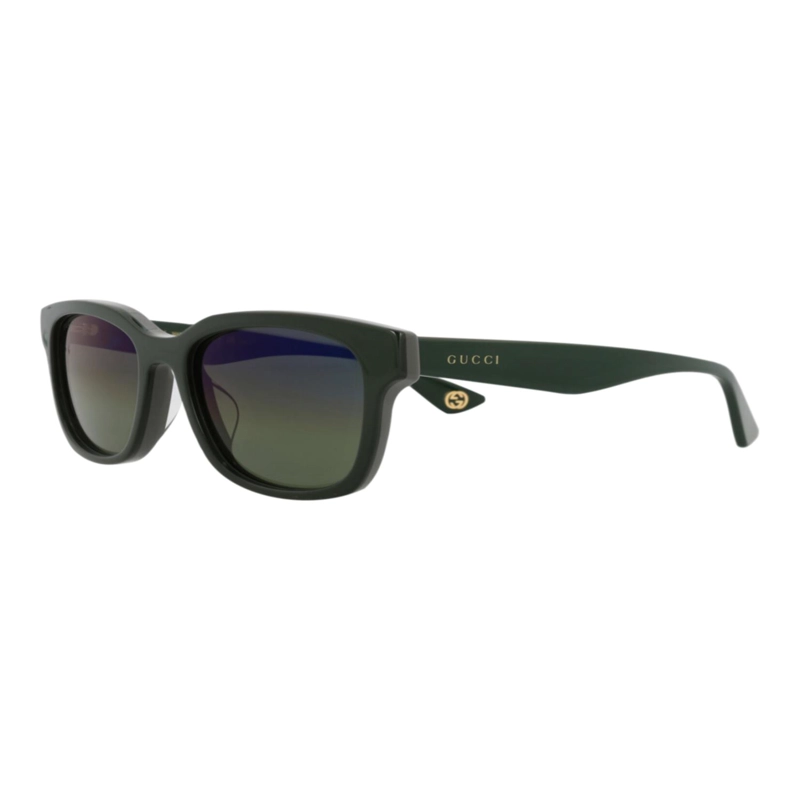 GAFAS DE SOL GUCCI DE ACETATO RECICLADO CON MONTURA CUADRADA PARA HOMBRE EN VERDE VERDE Y AZUL - 2