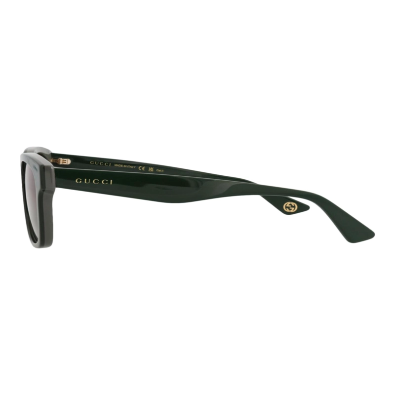 GAFAS DE SOL GUCCI DE ACETATO RECICLADO CON MONTURA CUADRADA PARA HOMBRE EN VERDE VERDE Y AZUL - 3