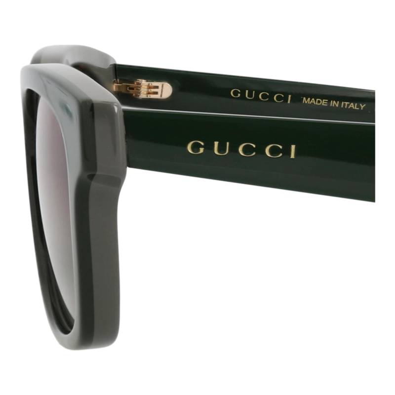 GAFAS DE SOL GUCCI DE ACETATO RECICLADO CON MONTURA CUADRADA PARA HOMBRE EN VERDE VERDE Y AZUL - 6