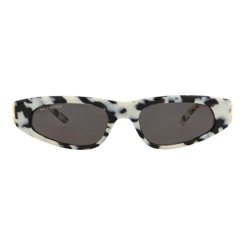 GAFAS DE SOL BALENCIAGA DE ACETATO RECICLADO CON MONTURA DE OJO DE GATO PARA MUJER EN HAVANA GOLD - 1