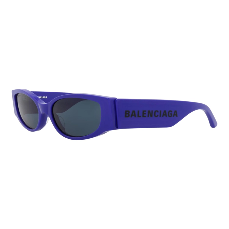 GAFAS DE SOL BALENCIAGA DE ACETATO RECICLADO CON MONTURA DE OJO DE GATO PARA MUJER EN AZUL AZUL - 2