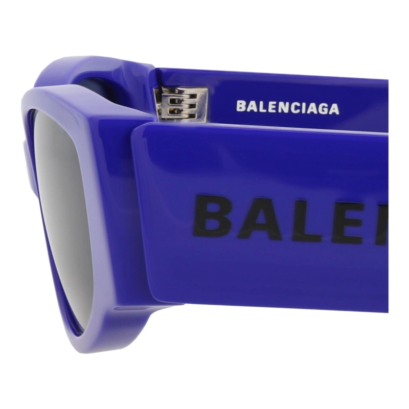 GAFAS DE SOL BALENCIAGA DE ACETATO RECICLADO CON MONTURA DE OJO DE GATO PARA MUJER EN AZUL AZUL - 4