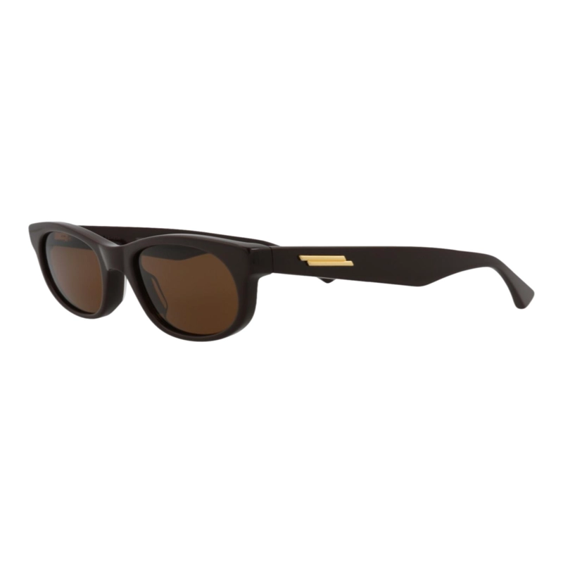 GAFAS DE SOL BOTTEGA VENETA DE ACETATO CON MONTURA REDONDA PARA HOMBRE Y MUJER EN MARRON MARRON - 2