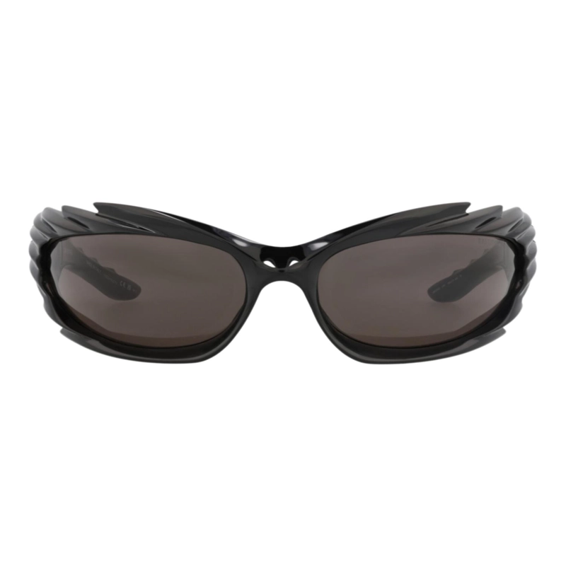 GAFAS DE SOL BALENCIAGA SHIELDFRAME BIO INJECTION PARA HOMBRE Y MUJER EN NEGRO NEGRO Y GRIS - 1