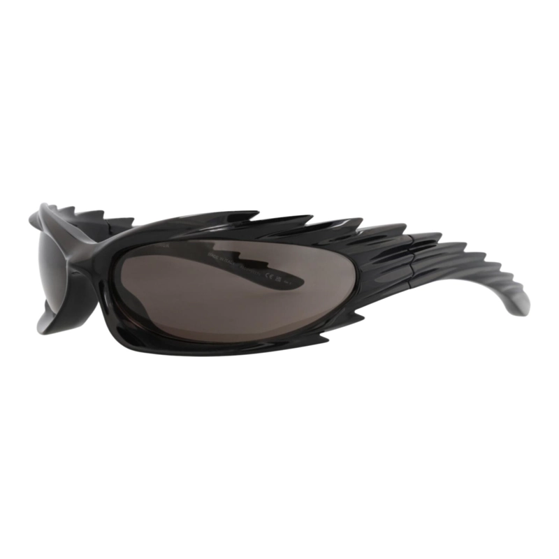 GAFAS DE SOL BALENCIAGA SHIELDFRAME BIO INJECTION PARA HOMBRE Y MUJER EN NEGRO NEGRO Y GRIS - 2