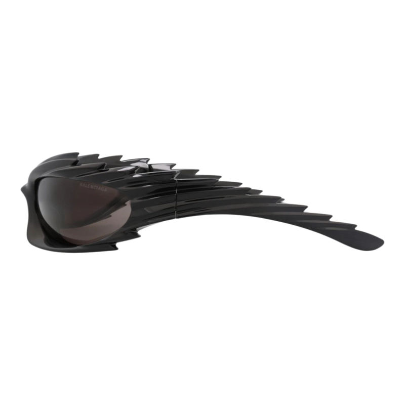 GAFAS DE SOL BALENCIAGA SHIELDFRAME BIO INJECTION PARA HOMBRE Y MUJER EN NEGRO NEGRO Y GRIS - 3