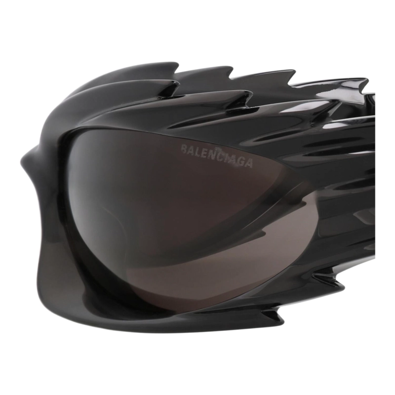 GAFAS DE SOL BALENCIAGA SHIELDFRAME BIO INJECTION PARA HOMBRE Y MUJER EN NEGRO NEGRO Y GRIS - 6