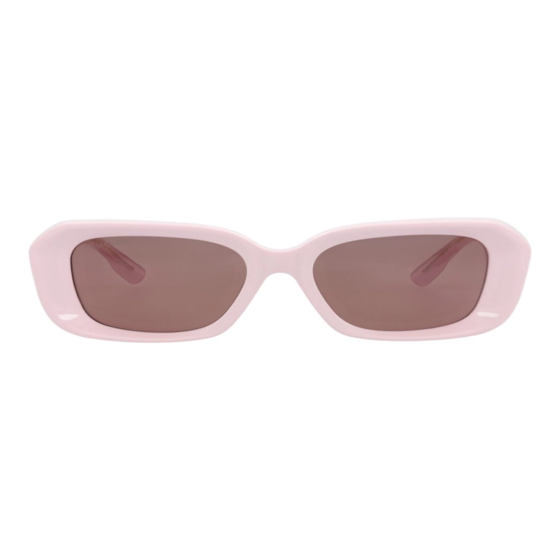 GAFAS DE SOL GUCCI DE ACETATO RECICLADO CON MONTURA CUADRADA PARA MUJER EN ROSA ROSA Y MARRON - 1
