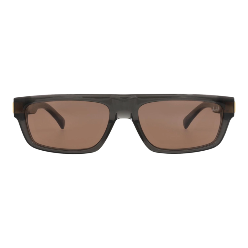 GAFAS DE SOL DUNHILL DE ACETATO RECICLADO CON MONTURA CUADRADA PARA HOMBRE EN GRIS GRIS Y MARRON - 1